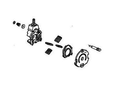 Acura 31210-R0A-J01 HOLDER SET, BRUSH