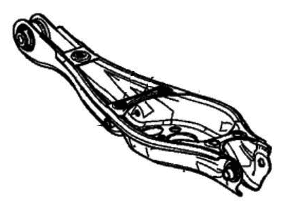 Honda 52355-TGH-A10 Arm B, Left Rear