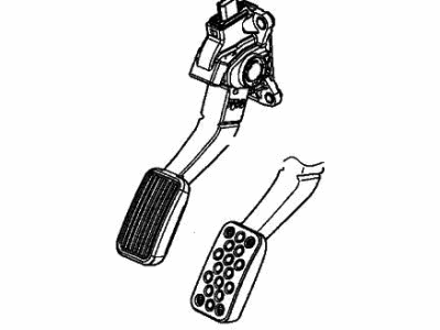 Honda 17800-TEA-H13 Pedal Assy., Accelerator