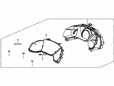 Honda 78100-TGH-A22 Meter Assembly, Combination