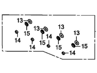 Honda 16453-RPY-G00 Seal Set, Injector