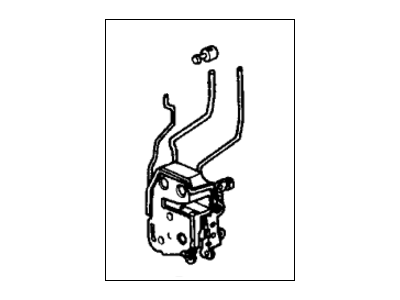 Honda 72150-SH4-A01 Lock Assembly, Left Front Door (Mitsui Kinzoku)