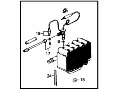 Honda 80210-SH3-A11 Sub-Evaporator Assembly (Modine)