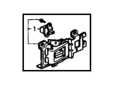 Honda 72120-SH4-J13 Handle Assembly, Passenger Side Inside (Power Window) (Mitsui Kinzoku)