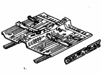 Honda 65100-SH1-A00ZZ Floor, FR.