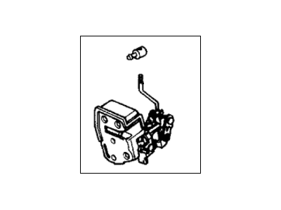 Honda 72650-SH4-A01 Lock Assembly, Left Rear Door (Mitsui Kinzoku)