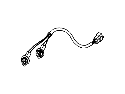 Honda 34305-SB6-682 Socket & Wire