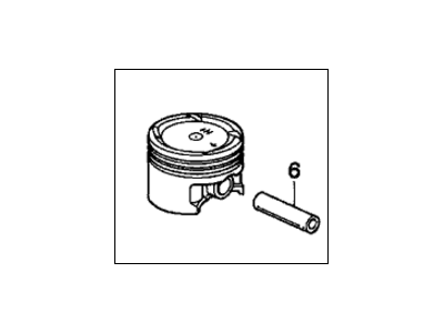 Honda 13010-P2P-000 Piston Set (Std)