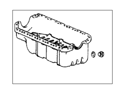 Honda 11200-PE1-951 Pan, Oil