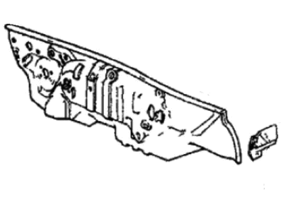 Honda 60660-SD9-661ZZ Dashboard (Lower)