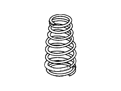 Honda 52441-SD9-671 Spring, Rear