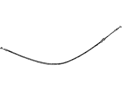 Honda 63450-SB6-661 Wire, Hood