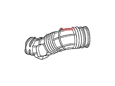 Honda 17227-RTA-000 Clip, Air Flow Tube