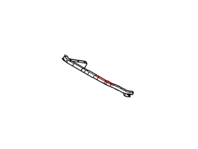 Honda 71190-SVA-A00 Beam, L. FR. Bumper (Upper)