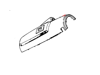 Honda 90850-SB6-000 Grommet, Tailgate Wire Harnesshole (44X25)