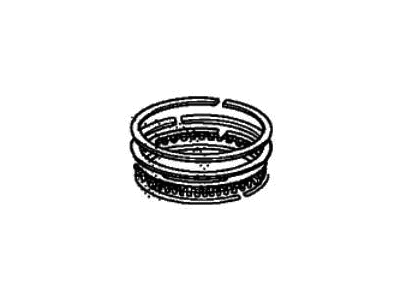 Honda 13011-6C1-A01 Ring Set, Piston