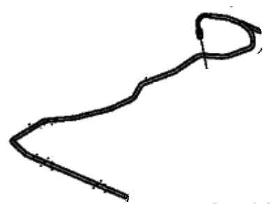 Honda 46330-TWA-A00 Pipe C, Brake