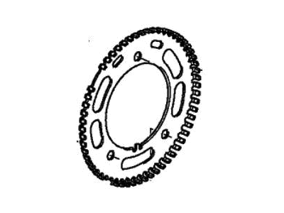 Honda 13623-59B-000 Plate, Crank Pulse