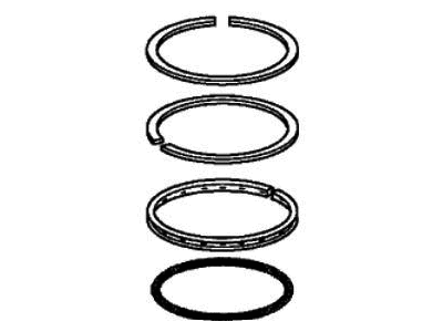 Honda 13011-59B-014 Ring Set, Piston
