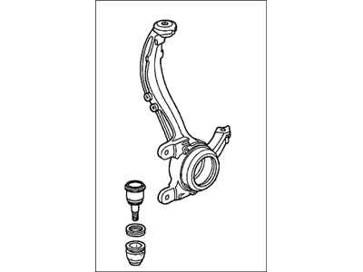 Acura 51215-SDA-A02 Knuckle, Left Front