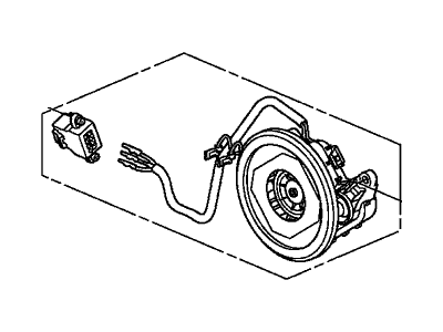 Honda 76210-SDA-A21 Actuator, Passenger Side (Heated)