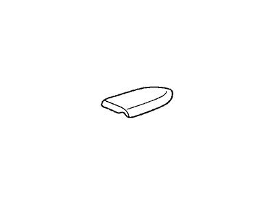 Honda 83552-SDA-A41ZA Armrest Assembly, Left Front Door (Gray)