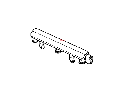 Honda 16620-RCA-A01 Pipe, Rear Fuel