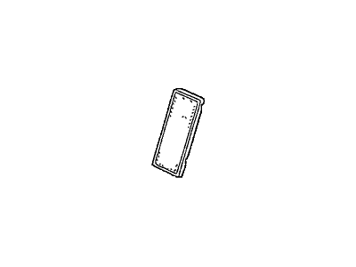 Honda 46992-SDA-A02 Plate, Footrest