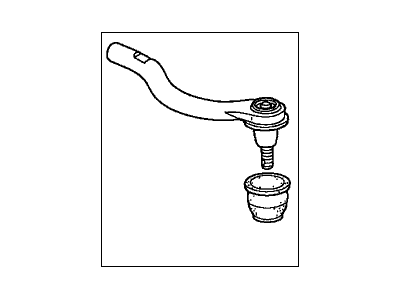 Acura 53540-SDA-A01 End, Passenger Side Tie Rod
