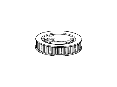 Honda 17220-PE0-663 Element, Air Cleaner