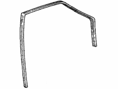 Honda 75231-SB4-003 Channel, Right Front Door Run