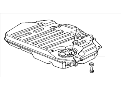 Honda 17500-SB3-040 Tank, Fuel