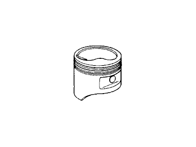 Honda 13101-PE1-000 Piston (1-3 Std)