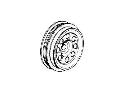 Honda 38921-PE3-000 Pulley, Crankshaft