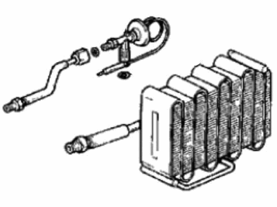 Honda 38655-SB2-672 Sub-Evaporator Assembly (Showa)