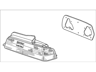 Honda 33551-S30-A01 Lamp Unit, L.