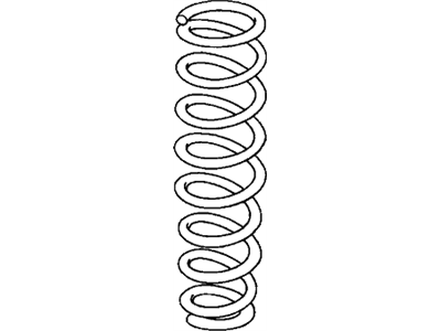 Honda 52441-S30-931 Spring, Left Rear