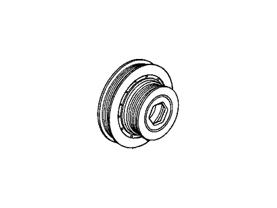 Honda 13810-P13-003 Pulley, Crankshaft