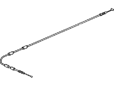Honda 74880-S30-A00 Cable, Trunk Opener