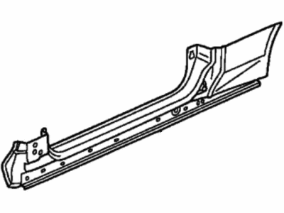 Honda 04631-S30-A90ZZ Panel, R. Side Sill (DOT)