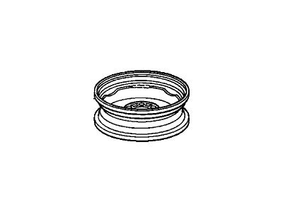 Honda 42700-S30-N01 Disk, Wheel (15X4T) (Kanai)