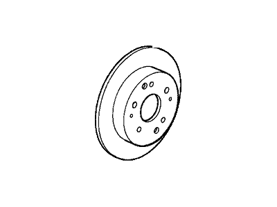 Honda 42510-S30-A00 Disk, Rear Brake