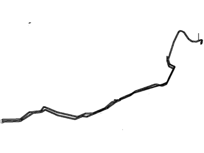 Honda 46340-T7W-A00 Pipe D, Brake