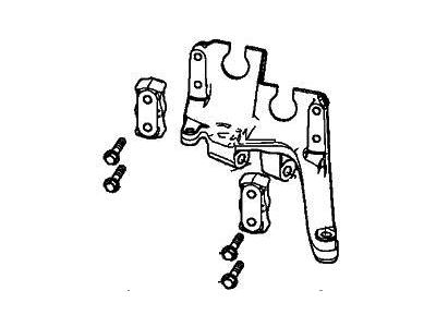 Honda 24600-54W-000 Stay, Change Wire