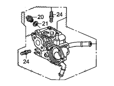 Honda 19320-RNA-A50 Case, Thermostat