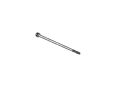 Acura 31202-PR4-003 Bolt, Through (Denso)
