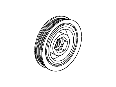 Acura 13810-RRB-A01 Pulley, Crankshaft