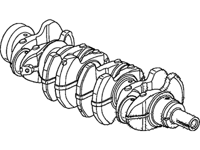 Acura 13310-PRB-A00 Crankshaft