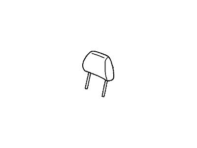 Honda 81140-SNB-U24ZE Headrest *YR400L*