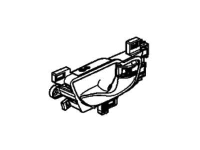 Honda 72160-TRT-A01ZA Handle (High Gloss Silver)